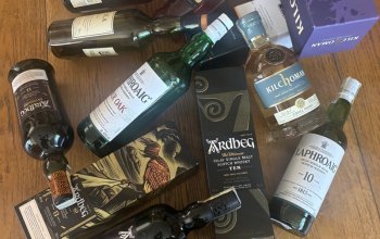 Degustace whisky z palíren ostrova Islay