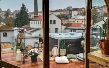Luxusní pobyt s privátním střešním wellness 