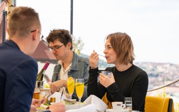 Exkluzivní brunch s výhledem na Prahu