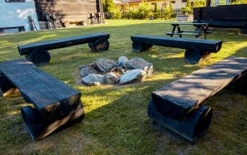 Ubytování v alpské roubence na Šumavě