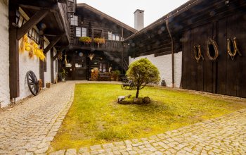 Ubytování v alpské roubence na Šumavě