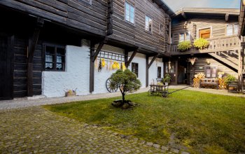 Ubytování v alpské roubence na Šumavě