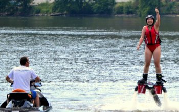 Flyboarding