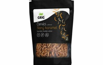 Ochucení křupaví červíci pro odvážné