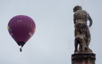 Privátní let balónem s ubytováním