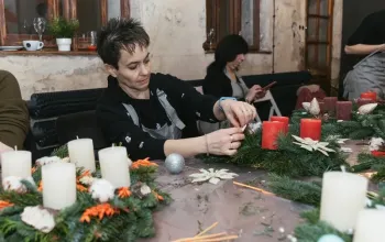ArtMoment | Výroba adventního věnce