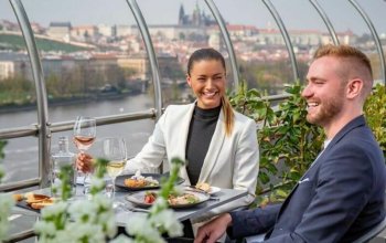 4chodové obědové menu pro 2 v restauraci Ginger &…