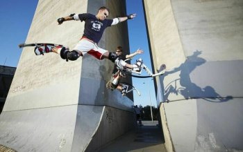 Lekce skákání na skákacích botách A-jump