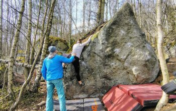Kurz boulderingu na pískovcích