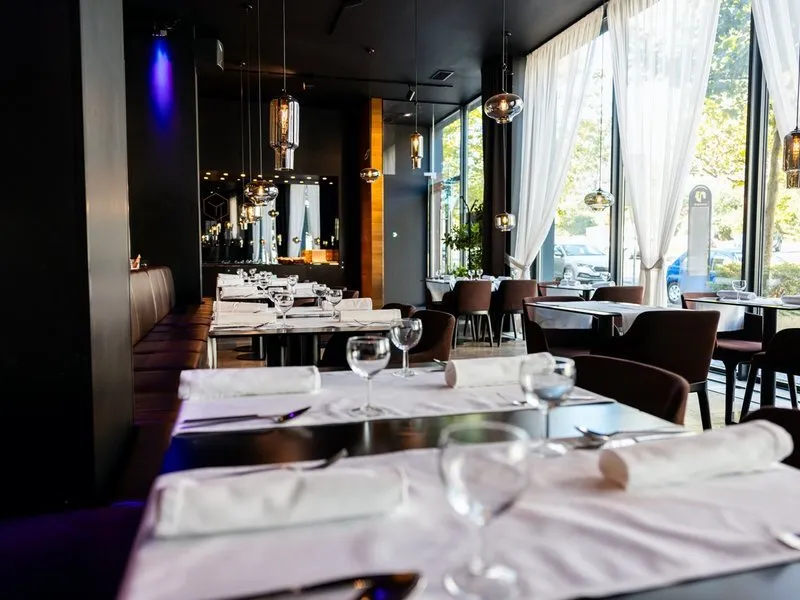 Čtyřchodové degustační menu v restauraci hotelu Pytloun