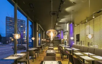 Čtyřchodové degustační menu v restauraci hotelu Pytloun