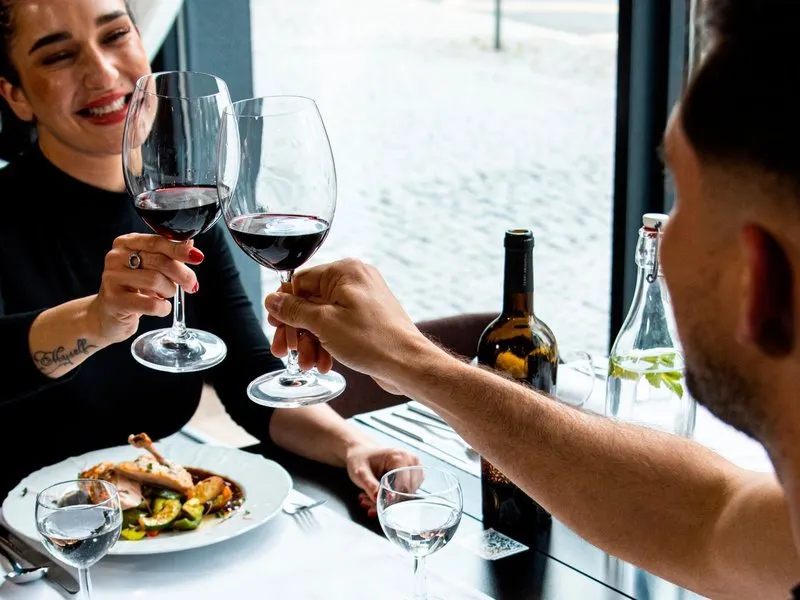 Čtyřchodové degustační menu v restauraci hotelu Pytloun