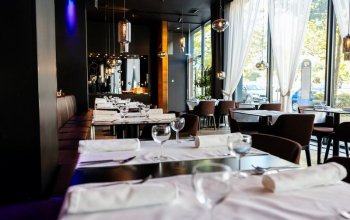 Čtyřchodové degustační menu v restauraci hotelu Pytloun