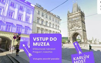 Vstup do interaktivního muzea Story of Prague