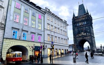 Vstup do interaktivního muzea Story of Prague