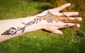 Malování na kůži přírodními barvami: henna nebo…