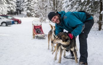 Mushing - jízda se psím spřežením