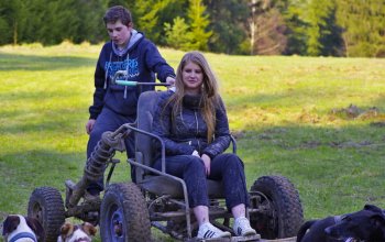 Mushing - jízda se psím spřežením