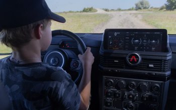 Řízení offroadového vozidla 4x4 pro děti