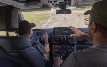 Řízení offroadového vozidla 4x4 pro děti