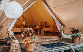 Glamping v Černické oboře