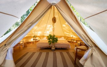 Glamping v Černické oboře