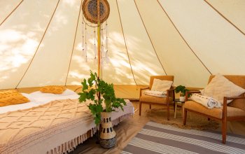 Glamping v Černické oboře