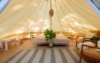 Glamping v Černické oboře