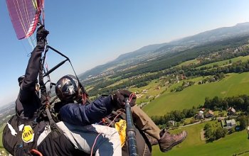Tandem paragliding po celé ČR jako dárek