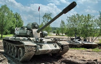 Řízení obrněného bojového tanku T-55