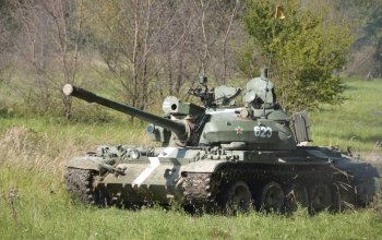 Řízení obrněného bojového tanku T-55