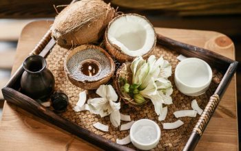 Relaxační kokosová masáž