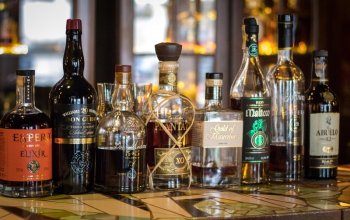 Degustace rumu v Cubana baru, Brno