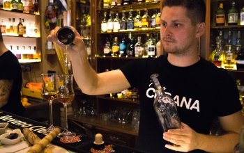 Degustace rumu v Cubana baru, Brno