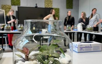 Kreativní workshop v Praze: Zahrada v lahvi