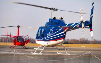 Zimní zážitkový vyhlídkový let vrtulníkem