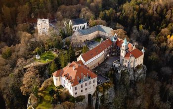 Zimní zážitkový vyhlídkový let vrtulníkem