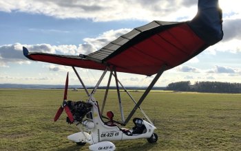 Pilotem motorového rogala na zkoušku
