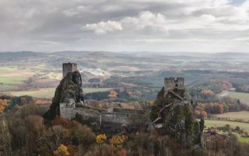 Zimní zážitkový vyhlídkový let vrtulníkem