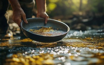 Venkovní hra: Rýžování zlata na Klondiku