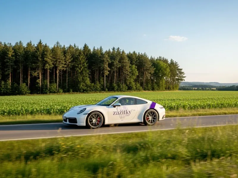 Jízda v Porsche 911 Carrera 4S na okreskách
