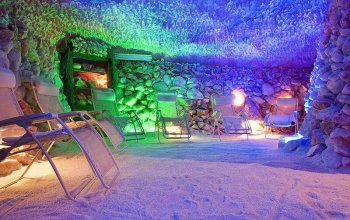 Vstup do solné jeskyně: Relaxace pro děti i…