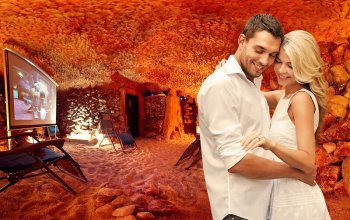 Privátní vstup do solné jeskyně v Praze