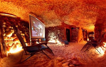 Privátní vstup do solné jeskyně v Praze