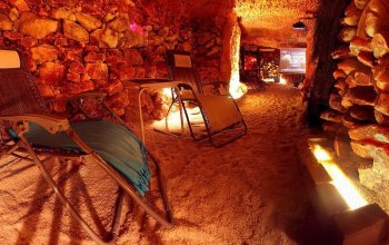 Privátní vstup do solné jeskyně v Praze