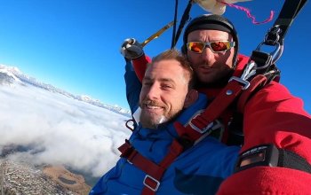 Tandemový seskok padákem v Rakousku: Zell am See
