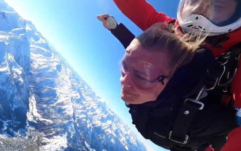 Tandemový seskok padákem v Rakousku: Zell am See
