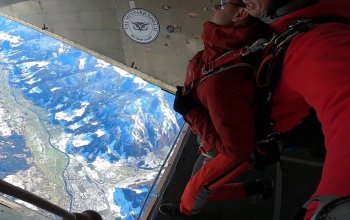 Tandemový seskok padákem v Rakousku: Zell am See