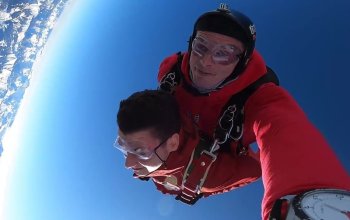 Tandemový seskok padákem v Rakousku: Zell am See