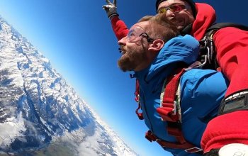 Tandemový seskok padákem v Rakousku: Zell am See